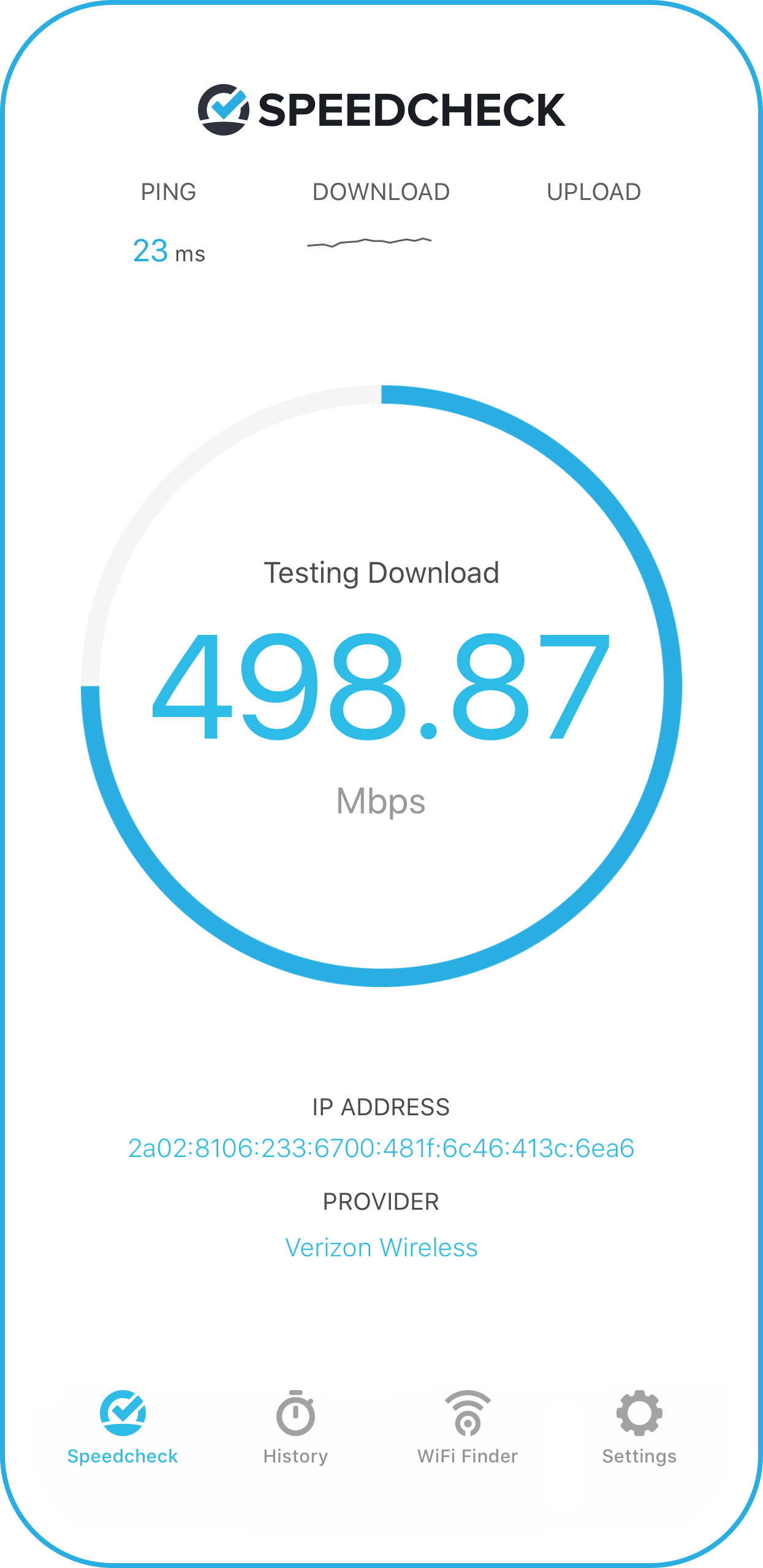 Speedcheck Internet Speed Test